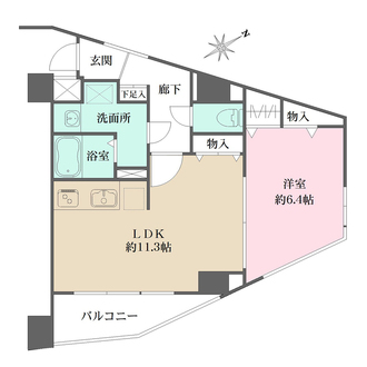 コスモリード雪が谷大塚の間取図