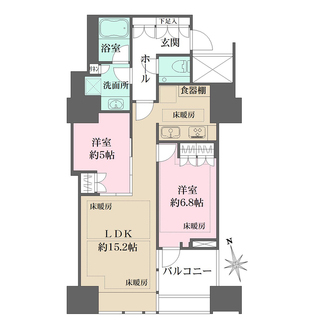 三田ガーデンヒルズノースヒルの間取図