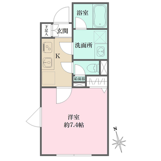 アトリオフラッツ三軒茶屋Ｎｏｒｔｈの間取図