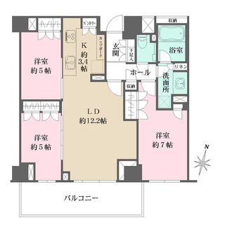 パークコート代々木初台の間取図