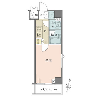 ルーブル大島の間取図