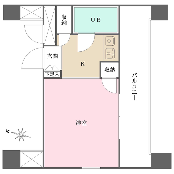メゾン・ド・アムールの間取図