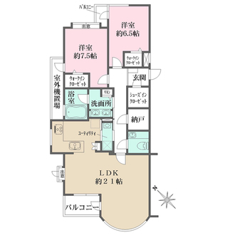 クラッシィハウス大岡山の間取図