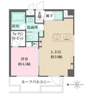 マートルコート自由が丘IIの間取図
