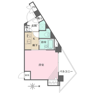 フェニックス目黒碑文谷の間取図