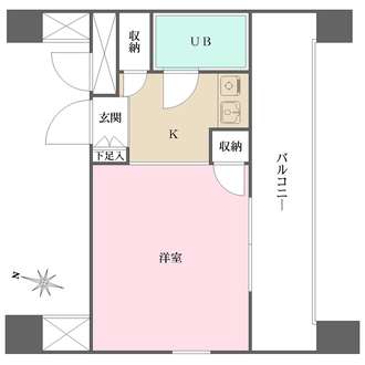 メゾン・ド・アムールの間取図