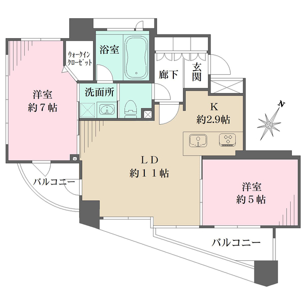 D’グランセ白金の間取図