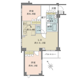 グランドメゾン中目黒ＴＨＥＣＬＡＳＳの間取図