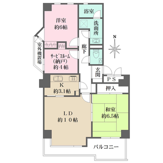 パーク・ハイム上池台の間取図