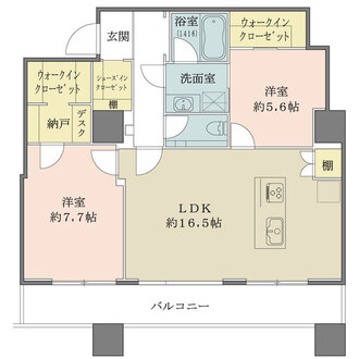 銀座タワーの間取図