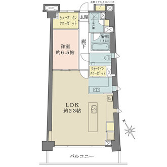 パークハウス江ノ島の間取図