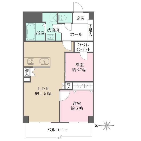 ルネ中野新橋の間取図
