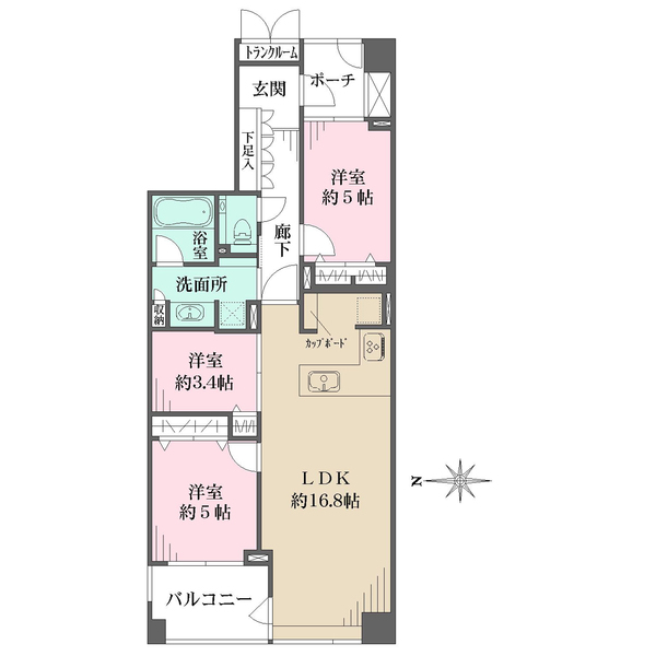 It’s東京フォーサイトスクエアの間取図
