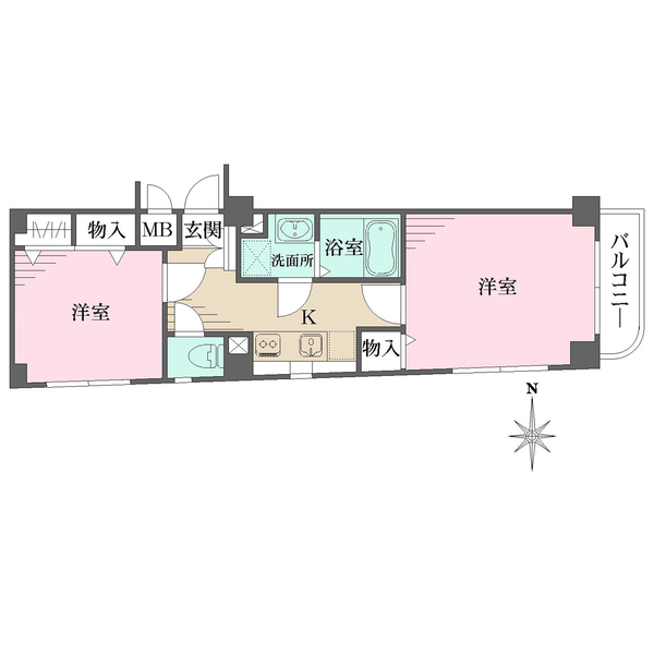 フェニックス中野新橋の間取図