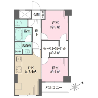 パイロットハウス北新宿の間取図