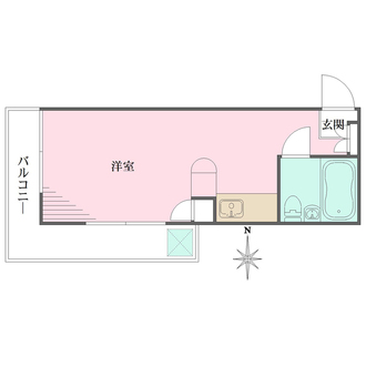 メゾン・ド・シレーヌの間取図