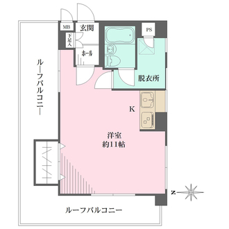 矢崎コープの間取図