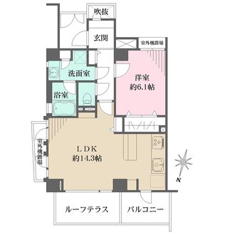 幡ヶ谷ハイムグランシスの間取図