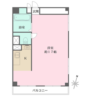 カサベルド富士見の間取図