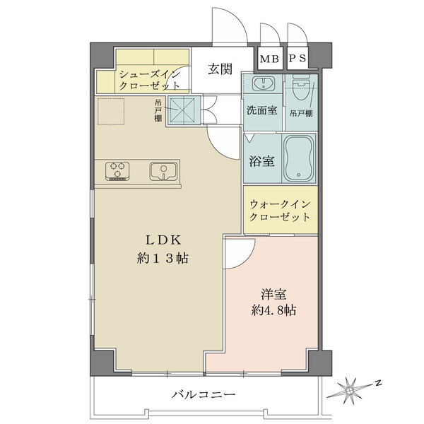 麻布イーストの間取図
