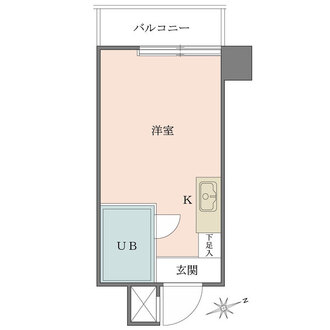 高輪ダイヤハイツの間取図