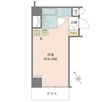 マンションフロイント麻布の間取図
