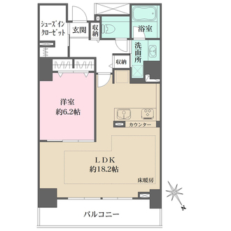 エクステ山下公園の間取図
