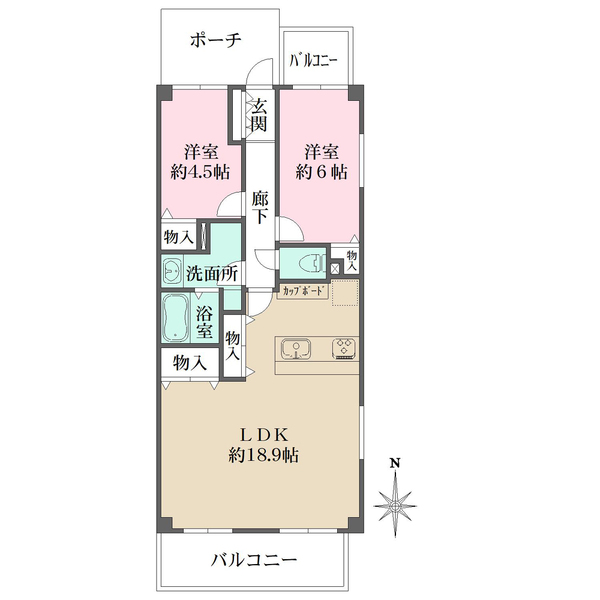 藤和シティコープ大宮宮原の間取図