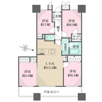 ラムザタワーの間取図