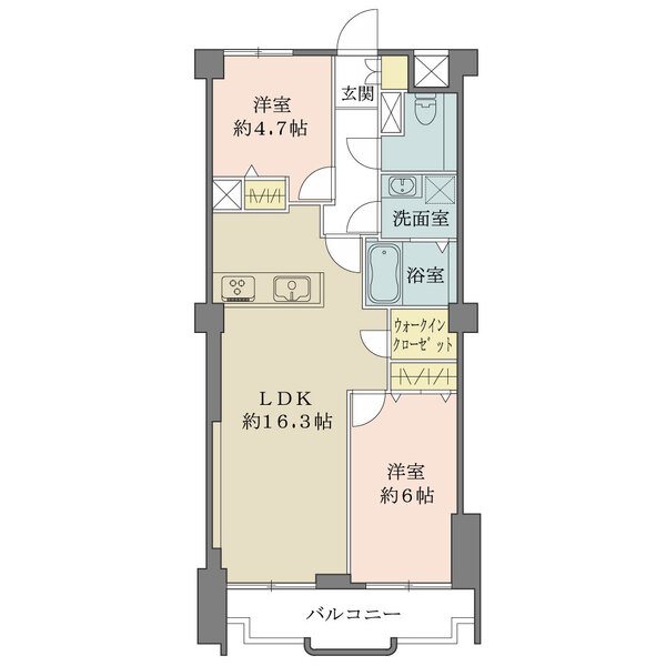 西荻リリエンハイムの間取図