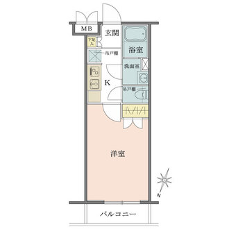 ボンズテラス石神井公園の間取図