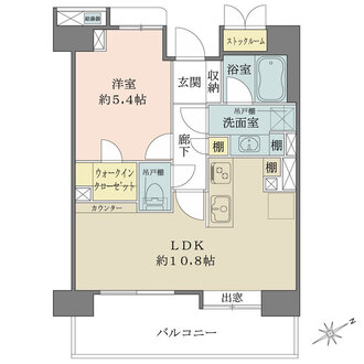 藤和シティホームズ西荻窪駅前reflexの間取図