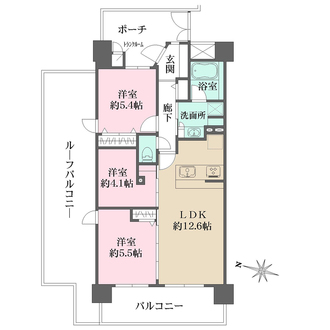 ザ・ウインベル高円寺の間取図