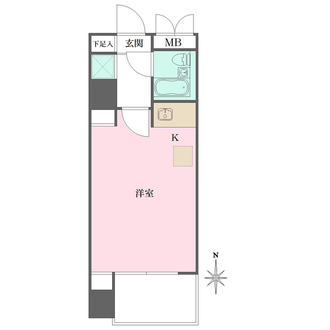 藤和高円寺コープの間取図