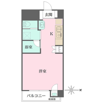 リッシェル幡ヶ谷の間取図