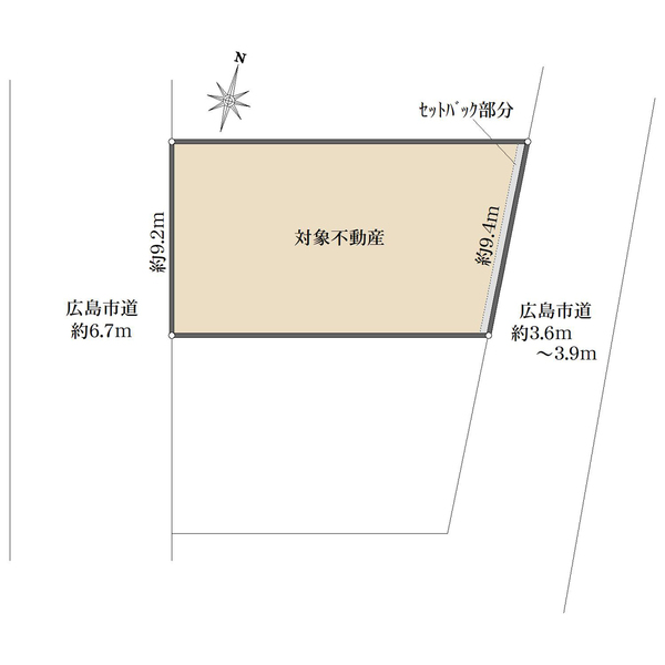 No.1の間取図