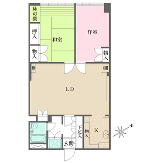 新大手町ビルディングの間取図