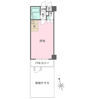 ライオンズマンション橋本町の間取図