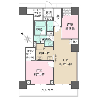 hitoto広島TheTowerの間取図