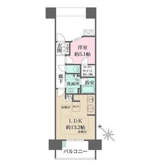 ザ・広島フロントの間取図