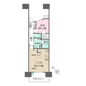 ザ・広島フロントの間取図