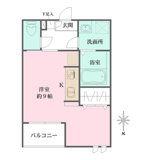 Ｒｅｇａｌｅｓｔ　Ｋｏｕｍｅｉの間取図