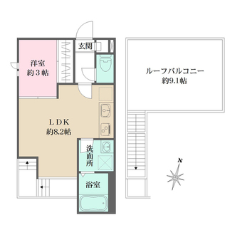 Ｇｒａｎｄｔｉｃ　Ｒｅｉｍｅｉの間取図