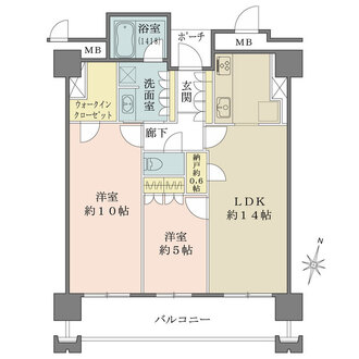 MJR赤坂タワーの間取図