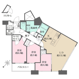 アイタワーの間取図