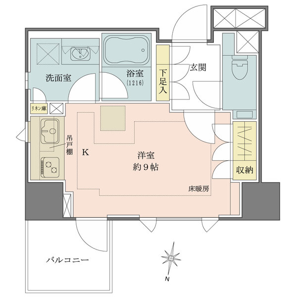 パークハウス本郷三丁目アーバンスの間取図