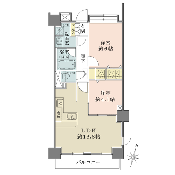 ヴェラハイツ本郷の間取図