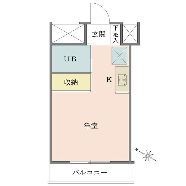 スカイコートお茶の水女子大前の間取図
