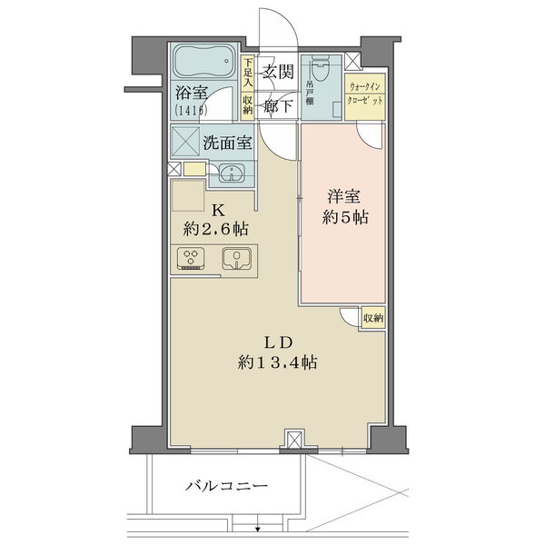 オープンレジデンシア本郷弥生の間取図
