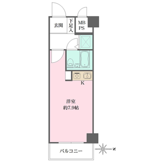 シティコープ浅草橋‘90の間取図